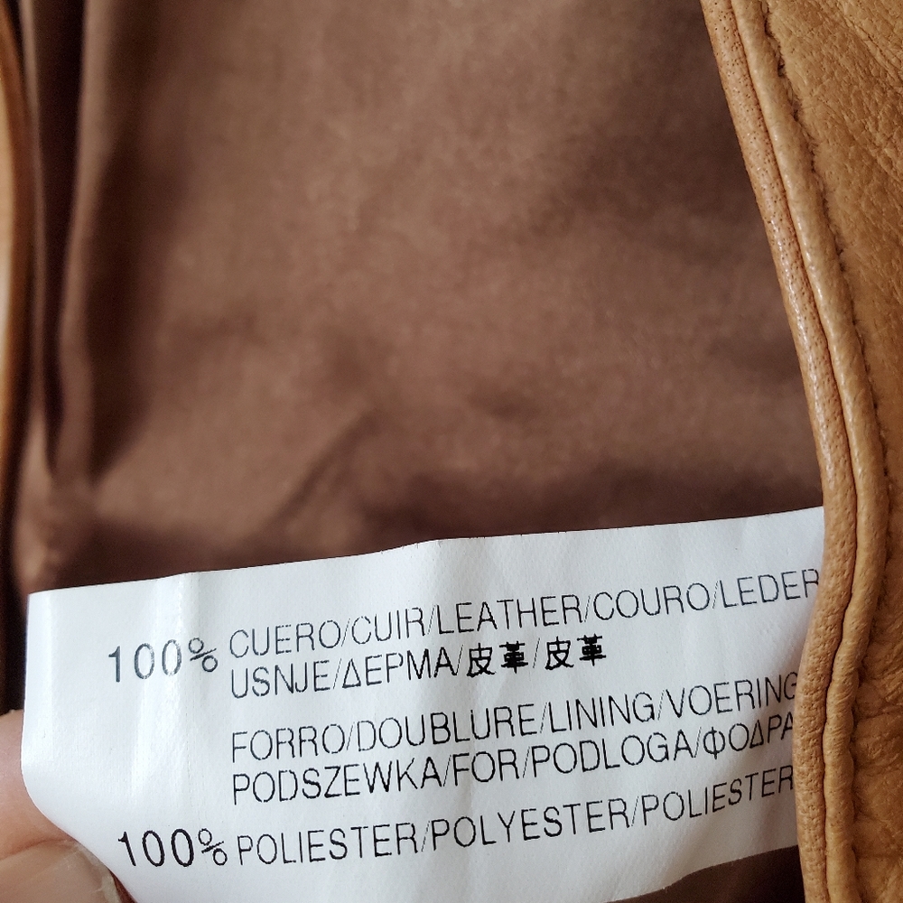 Zara Basic Leather Utility Multi Pocket Jacket - Picture 4 of 12